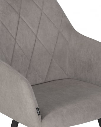 Стул обеденный DOBRIN ROBY велюр Catania Cocoa_7