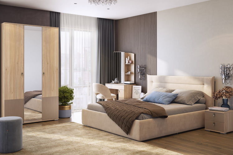 Пуф Рони 2 PM-001.2 графит (велюр)_2