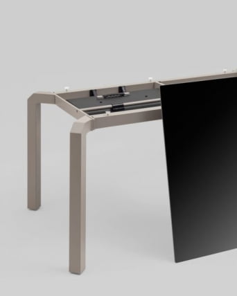 Стол обеденный Varden раскладной 160-220*90 см керамика серый_3