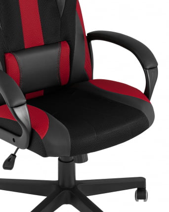 Геймерское кресло TopChairs ST-CYBER 9 черный/красный_1