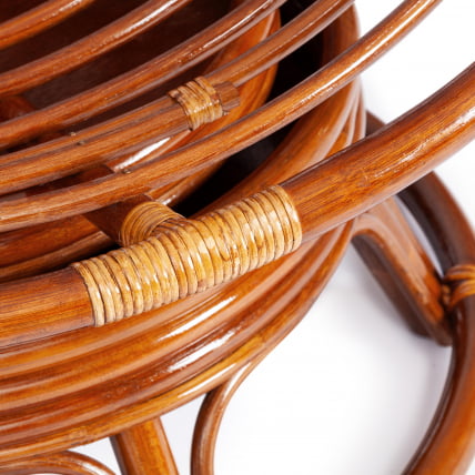 Кресло-качалка PAPASAN/ПАПАСАН w 23/01 B /без подушки/ 115х78х104 см, Pecan (орех)_6