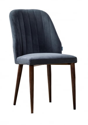 Стул Alen Diag grey_т. орех_0