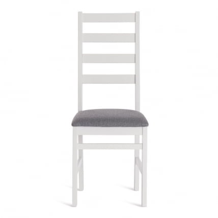 Стул ROSARIO многослойная фанера, 39 х 39 х 99 см, white, ткань темно-серая (150) разобранный_4
