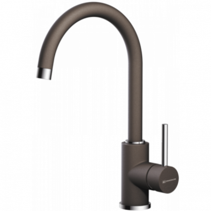 Смеситель Омоикири Шинагава-Дc/Латунь/Гранит/Темный Шоколад / Omoikiri Shinagawa-Dc/Латунь/Гранит/Темный_0