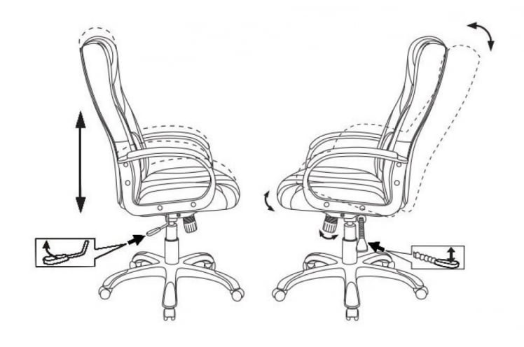 Кресло игровое Zombie 9 Blue_9