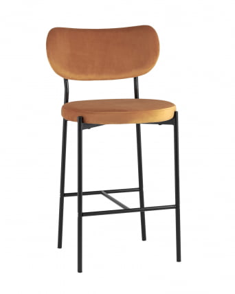 Cтул полубарный Барбара NEW Терракотовый_0