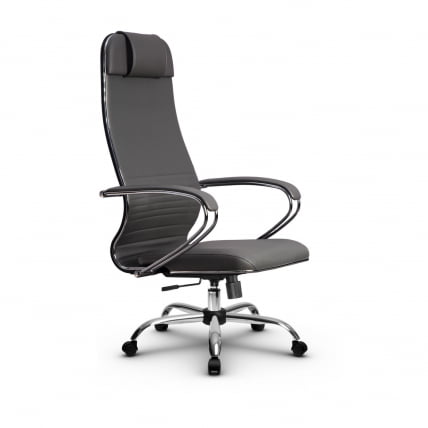Кресло руководителя Metta L 1m 38K2K Комплект 7 Серое_1