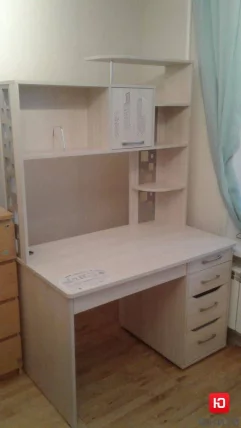 Стол компьютерный с надстройкой Мегаполис 55.15 55.23 Сосна Астрид_16