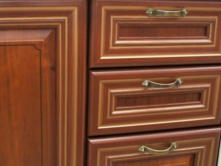 Тумба кухонная 400 с 3 ящиками ЛЮКС (4) Кантри ЛД 235.744.000 Ноче Таволато_2