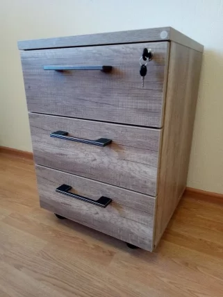 Тумба Мобильная TMC 3D (Дуб Каньон)_2