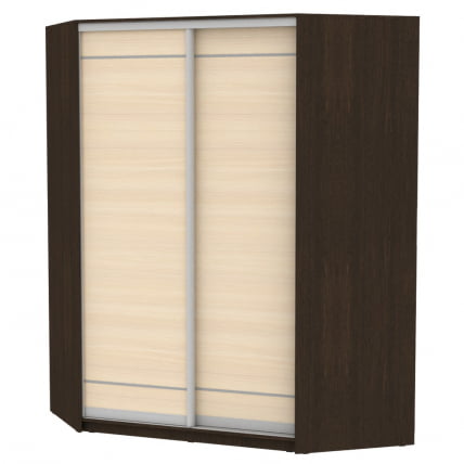 Шкаф-купе YA-198х1400-568-2(Венге-ДМ-D1D1)_0