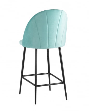 Стул полубарный Логан (ПБ) Бирюзовый_5