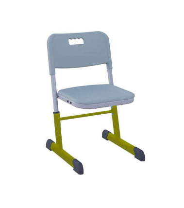 Стул ученический СМАРТЙ регулируемый по высоте (рост 3-5) Оливковый/Серый / SMARTY_0