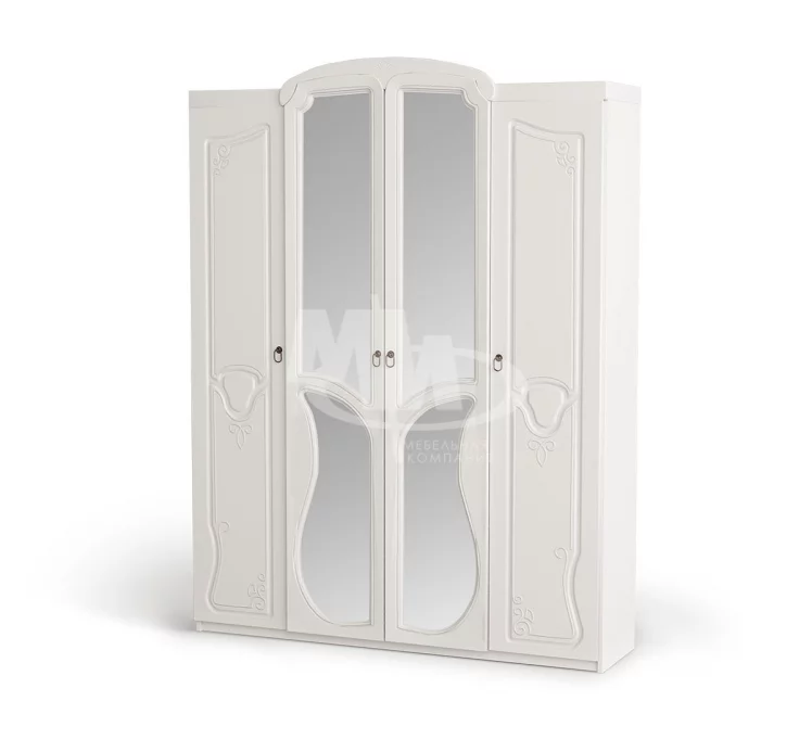 Шкаф Мария 03 Белый глянец_0