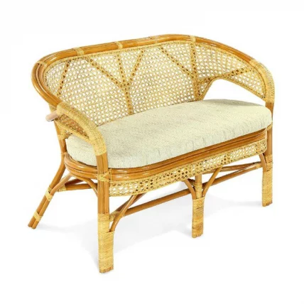 Диван 2х местный Пеланги, подушки на молнии Pelangi 02/15-4 олива_0