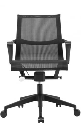 Премиум кресло Everprof Chicago Black Сетка Черный_1