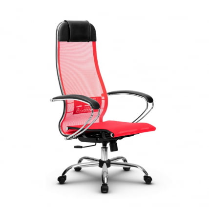 Кресло офисное МЕТТА B 1m 4/K131, Основание 17833 Комплект 2 Красное_0