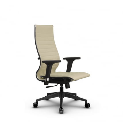 Кресло офисное МЕТТА Комплект 10/2D, Основание 17832 Комплект 4 Бежевое_1