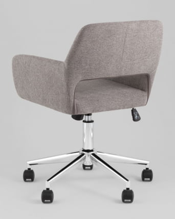 Стул офисный ROSS рогожка темно-серый_4