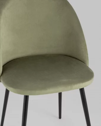 Стул Фолио велюр Пыльно-оливковый_7
