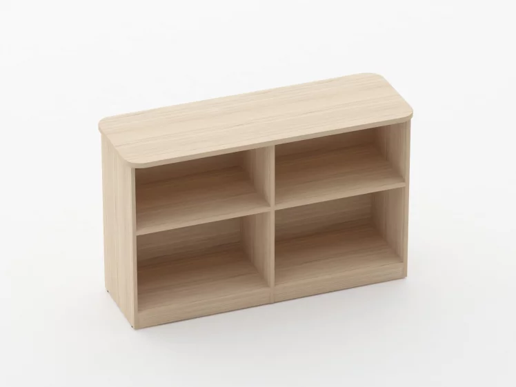 Тумба приставная к столу Glassy 3.18.102 Бук светлый_0