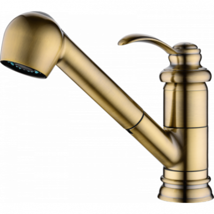 Смеситель Omoikiri Kakogava-S-Ab Латунь/Античная Латунь_0