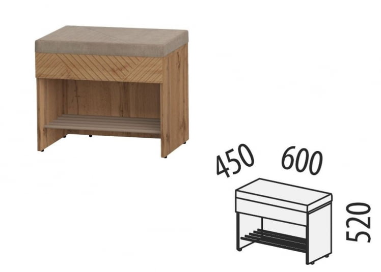 Банкетка Монако 402.03_9