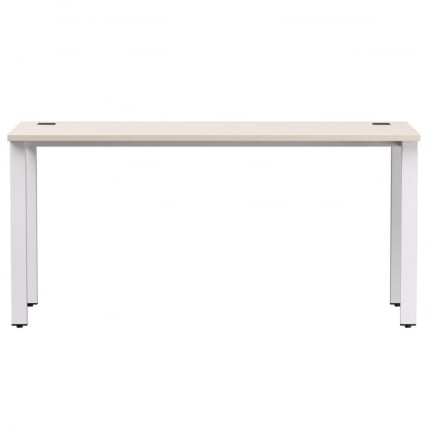 Стол прямой на металлокаркасе, опоры 90 гр Everprof EVO 254S008 Кашемир Белый_1