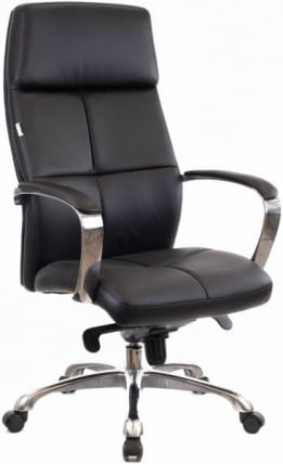 Кресло для руководителя Everprof Madrid Кожа Черный_0