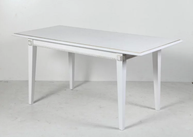 Стол обеденный Фаворит-2 (1,1м) тон 1 с золотой патиной Пирамиды_3