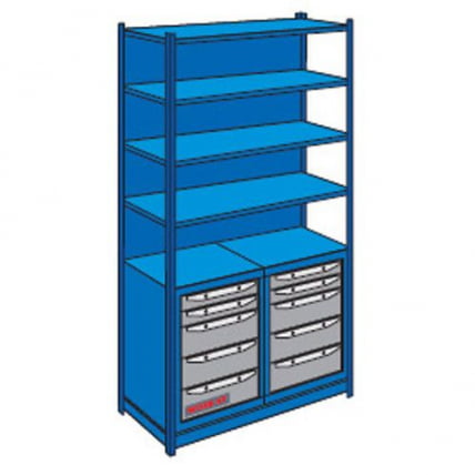 Шкаф инструментальный Комплект WORK ST №4_0