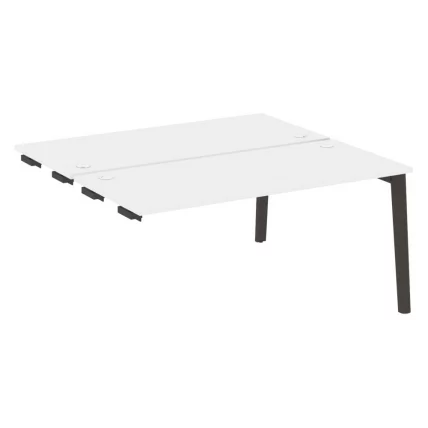Стол-приставка двойной к опорным элементам ONIX WOOD OW.D.SPR-4.7 Белый Бриллиант/Темный_0