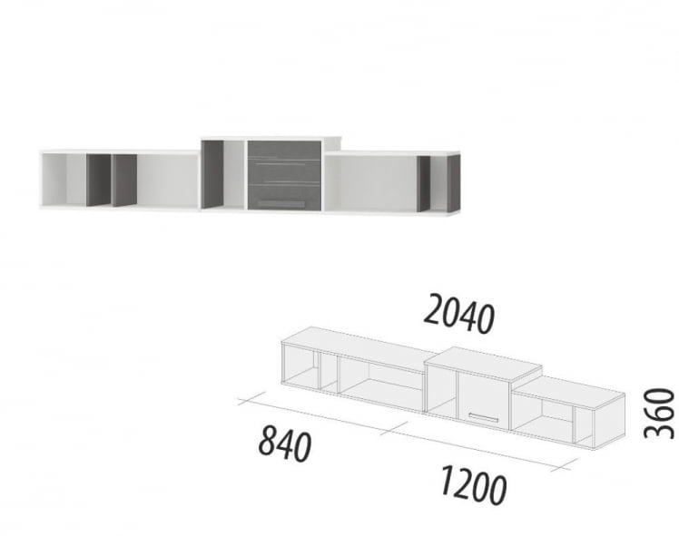 Полка Аляска 502.07_8
