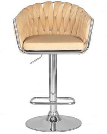 Стул барный DOBRIN MARCEL (бежевый велюр (MJ9-10)) 2 шт_6