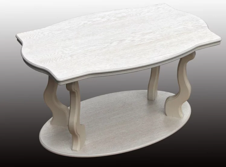 Стол журнальный Берже 3 Белый ясень_0