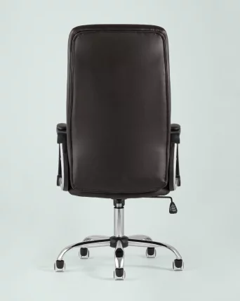 Кресло руководителя ТопЧаирс Товер Коричневое / TopChairs Tower_4