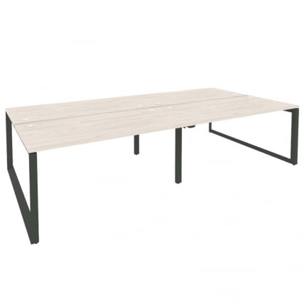 Рабочая станция на О-образном м/к ONIX O.MO-D.RS-4.4.8 Денвер Светлый/Антрацит_0