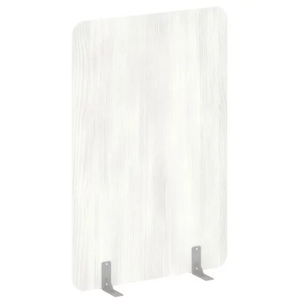 Перегородки на металлических опорах на фетровых подпятниках R-line DP.F-120-180 Снежная Патина_0