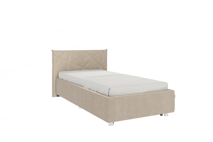 Кровать 0.9 Бест КМ0.9-15 КМ0.9-15 капучино (велюр)_0