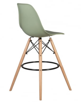 Стул барный DOBRIN DSW BAR (ножки светлый бук, цвет мятный (NX-G-09)) 2 шт_4