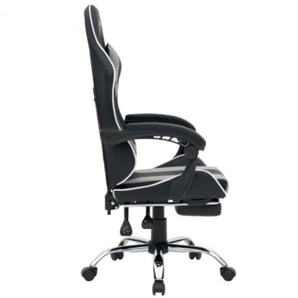Кресло компьютерное CРОМЕКС (КРОМЕКС) Ваве ГМ-145 экокожа черное/серое / CROMEX Wave GM-145_6