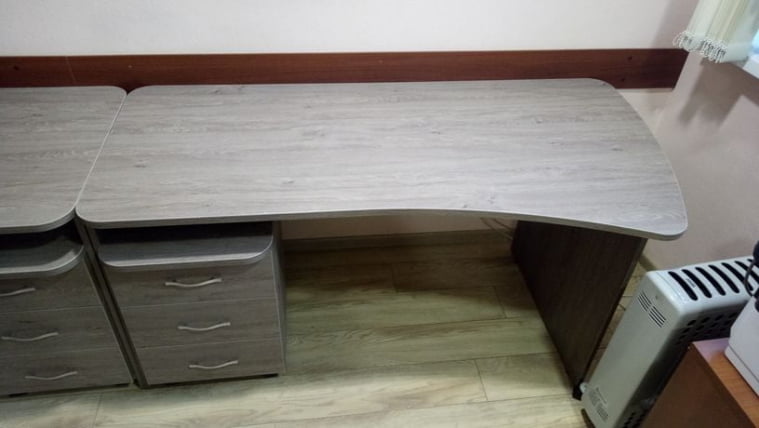 Стол эргономичный Glassy 1.12.16Пр Дуб Верцаска_1