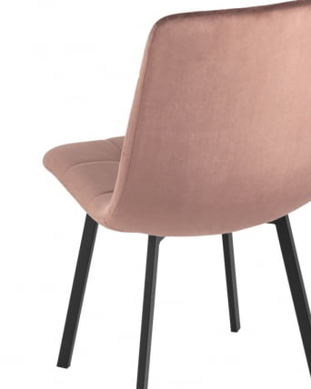Стул Chilly велюр пыльно-розовый 4 шт._6