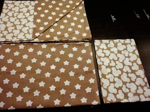 Комплект постельного белья детский белые совы на сером_0