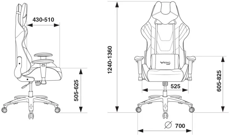 Кресло игровое Бюрократ VIKING 4 AERO SD_11