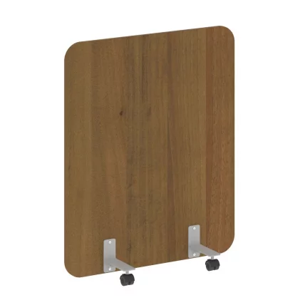 Перегородка на металлических опорах, на роликах R-line  DP.R-100-120 Орех Гварнери_0