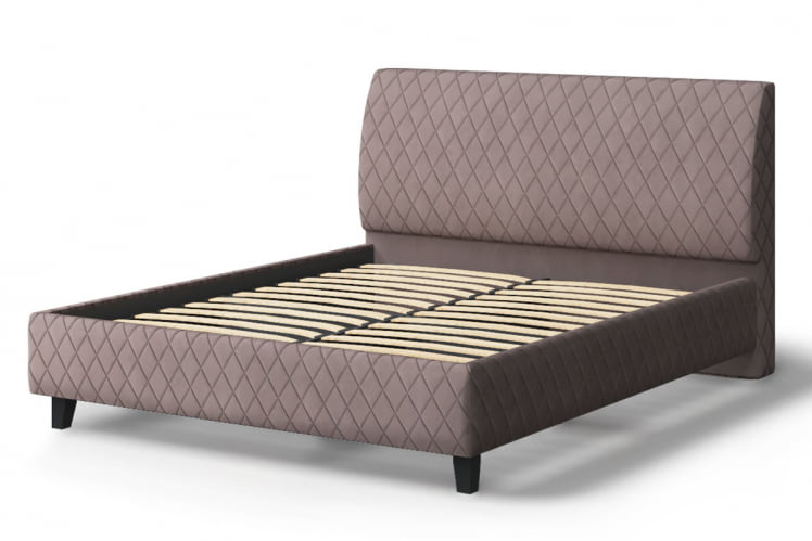 Кровать Хилтон, 2000 x 1800 мм, кофе_1