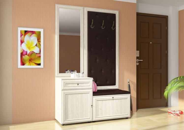 Тумба для обуви Оскар-7 (А) Модена 05 Дуб сонома светлый_2