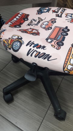 Детское кресло CХАИРМАН КИДС 104 Блаcк Автобус (Б) / CHAIRMAN KIDS Black_2