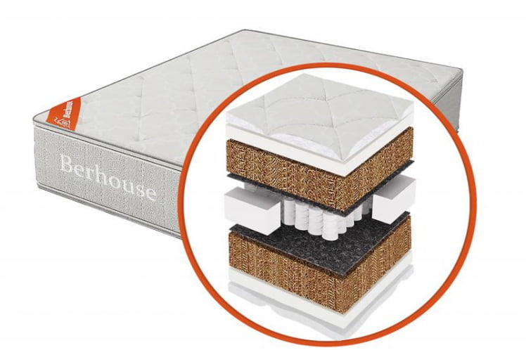 Матрас Mega кокос 30 (Berhouse) Размер: 1200х2000 мм_0